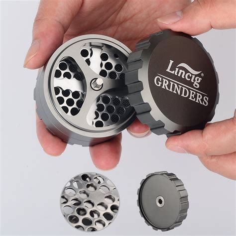 lincig grinders luxury weed grinder  cutting blades