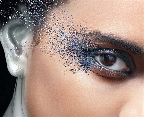 how to apply and remove glitter makeup
