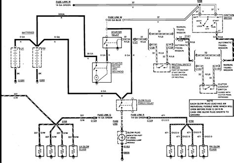 ford   glow plug relay wiring diagram justanswer