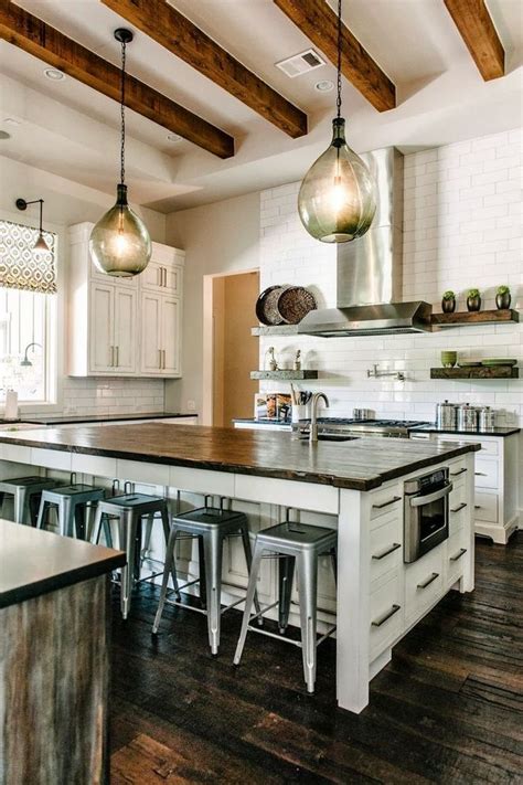 answered concerns  industrial farmhouse kitchen     read