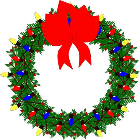 christmas wreath svg  file