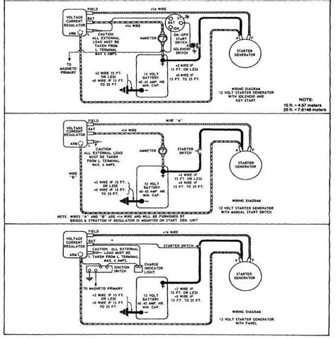 diysity starter generator voltage regulator wiring diagram