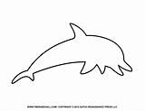 Outline Dolphin Dolphins Drawing Clipart Drawings Animal Clip Silhouette Printable Outlines Coloring Simple Pages Jumping Animals Template Easy Step Print sketch template
