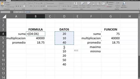 Practicas De Formulas Y Funciones Excel Formulas Y Funciones En Excel
