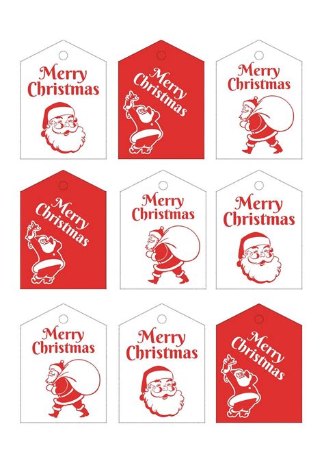 christmas gift tags  printable personalized englishfordaycom