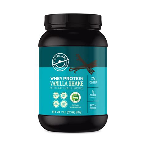 Vanilla Whey Protein Shake Stellar Labs®