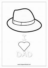 Coloring Fathers sketch template