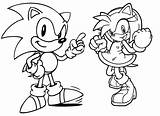 Do Jogo Para Pintar Desenhos Sonic Coloring Amy Template sketch template