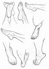 Drawing Feet Reference Walking Sketch Sketchbook Anatomy References Drawings Sketches Figure Bambs79 Deviantart Leg Foot Hand Sketching Life Human Body sketch template