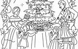 Christmas Colouring Heritage English Sheet sketch template