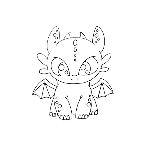 night fury baby light fury coloring pages thekidsworksheet