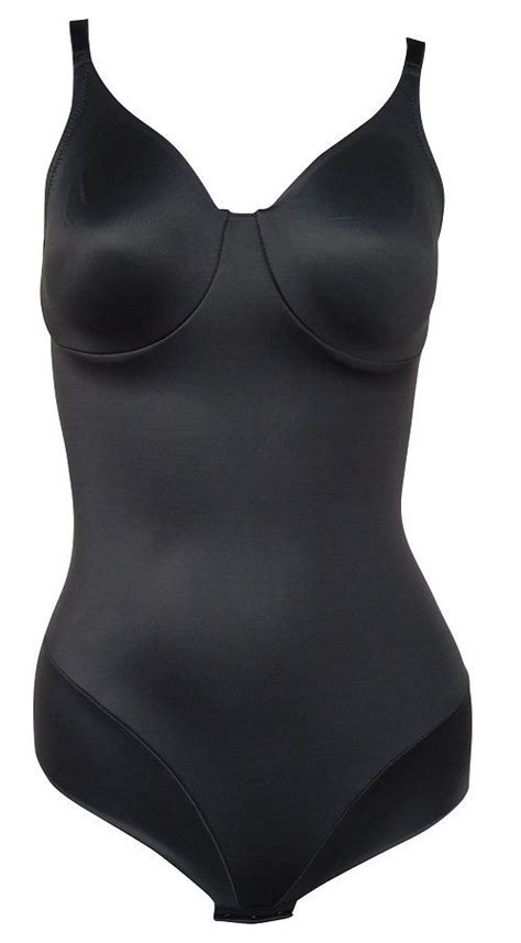 miraclesuit womens bodysuit firm shapewear with built in cup sized bra