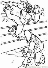 Coloring Wrestling Pages Wwe Sumo Wrestlers Kids Printable Print Color Characters Getcolorings Super Getdrawings sketch template