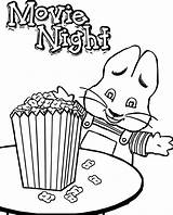 Coloring Ruby Popcorn Pages Max Bridges Movie Printable Kernel Color Drawing Night Christmas Getcolorings Getdrawings Print Colorings Paintingvalley Sheets Unique sketch template