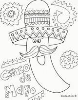Coloring Mayo Cinco Pages Hispanic Spanish Print Fiesta Printable Printables Activity Color Kids Heritage Drawing Doodle Traceable Sheets Preschool Mexican sketch template