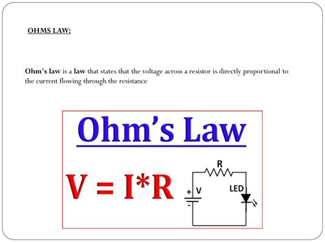 solution ohms law voltage   studypool