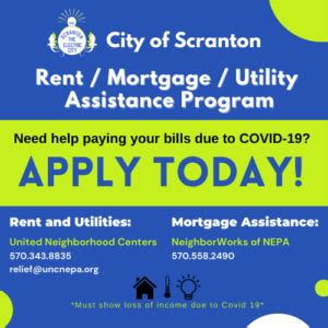 rent utility assistance program blue  united neighborhood