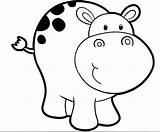 Hippo Getcolorings sketch template