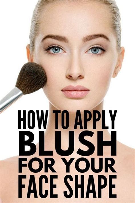 how to apply blush 9 tips for every face shape how to apply blush