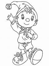 Noddy Coloring Pages Toyland Detective Hi Says Printable Kids sketch template