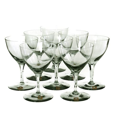 Dartington Cocktail Coupes Set Of 7 Hand Blown Crystal Audrey Would