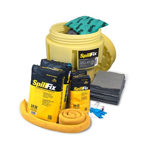 universal spill kits spillfix spill absorbents  spill kits