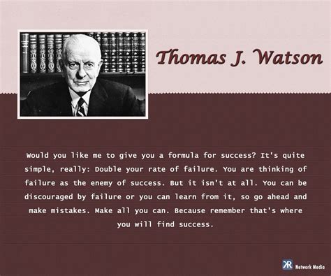 thomas  watson motivational quotes quotes motivation