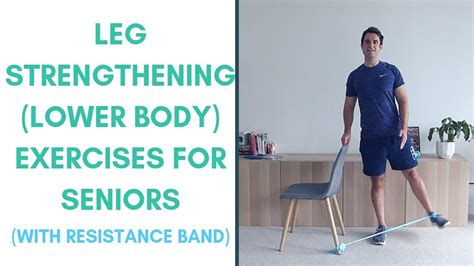 seated strength exercises for seniors with weights and resistance band