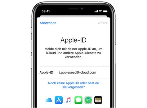apple id offizieller apple support