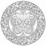 Coloring Mandala Pages Meditation Printable Mandalas Adult Haven Book Creative Dover Publications Color Print Welcome Colouring Sheets Mandelas Flower Butterfly sketch template