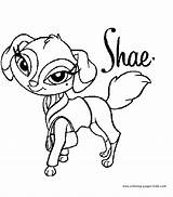 Bratz Coloring Pages Cartoon Petz Color Sheets Kids Character Characters Pets Printable Print Girls Book Found Choose Board sketch template