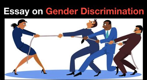 Essay On Gender Discrimination In English
