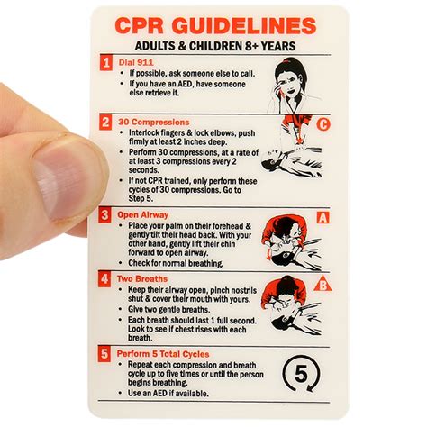 cpr certification wallet card adults children  years sku bd