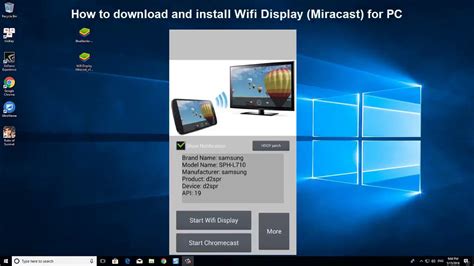 install wifi display miracast  pc