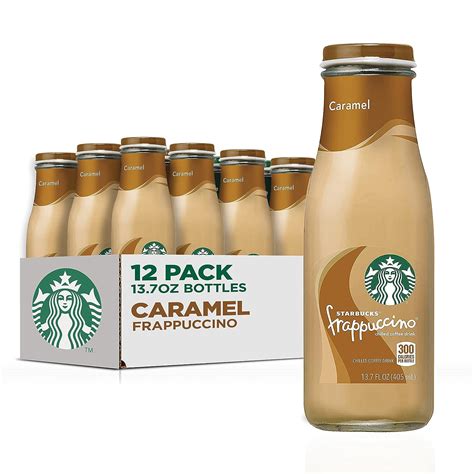 buy starbucks frappuccino coffee drink caramel  fl oz bottles