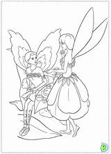 Barbie Fairytopia Coloring Pages Dinokids Print Colouring Close Popular sketch template