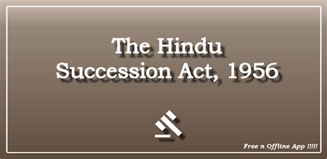 hindu succession act  apps  google play