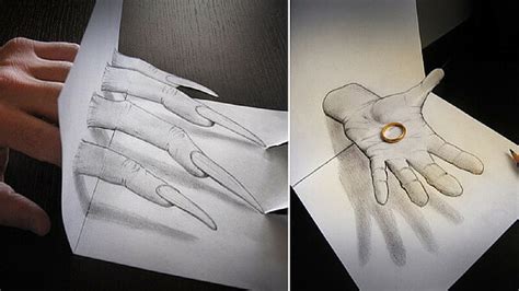 Stunning 3d Drawing Illusions By Alessandro Diddy
