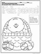 Spanish Easter Coloring Novices Reviews sketch template