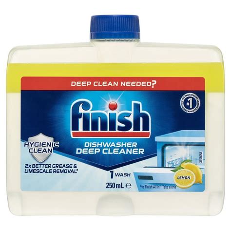 buy finish dishwasher cleaner lemon ml   chemist warehouse