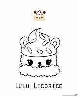 Coloring Noms Num Pages Licorice Lulu Printable Series Adults Kids sketch template