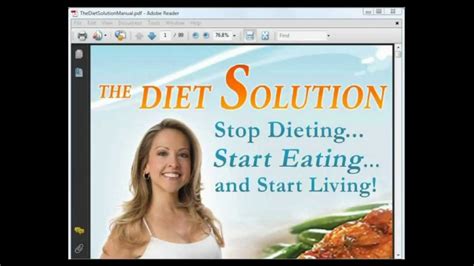 diet solution program review youtube