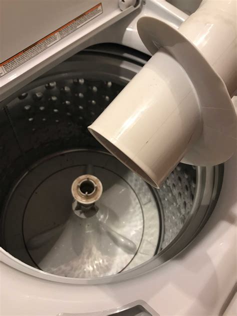 ge washing machine    remove  agitator top