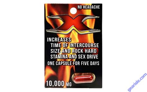 x fire 10000 male sexual performance enhancement pill