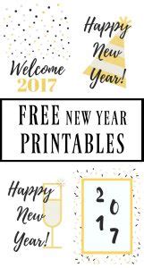 year printables happy  year banner  pinterventures