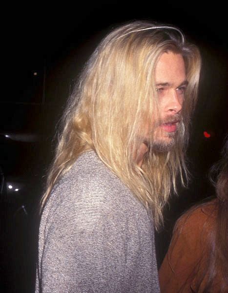 Brad Pitt With Long Hair Tumblr