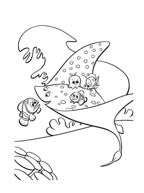 finding nemo coloring pages  kids  printable finding nemo