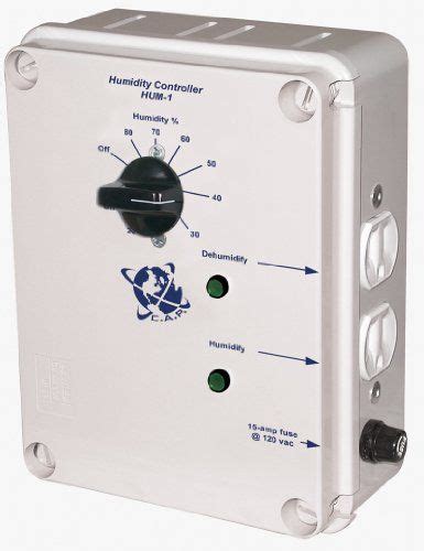 cap hum  hydroponic climate humidity dehumidifier controller