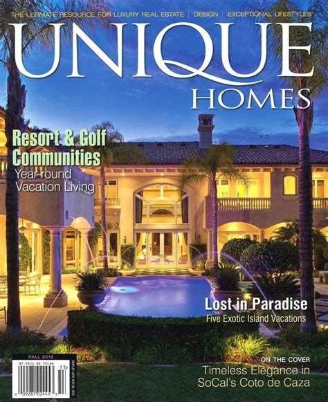 unique homes magazine subscription house  home magazine real estates design vacation living