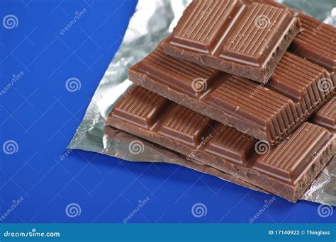 chocolate squares stock photo image  unhealthy tasty